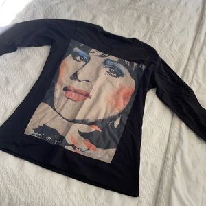 Small Barbra Streisand blouse